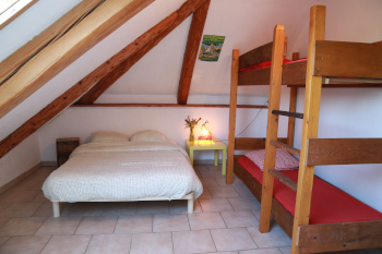 Chambre gîte d'étape